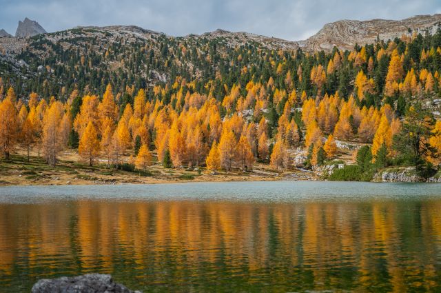 Immagine: Vista panoramica sulle Dolomiti da agriturismo in Val Badia con escursioni e sci